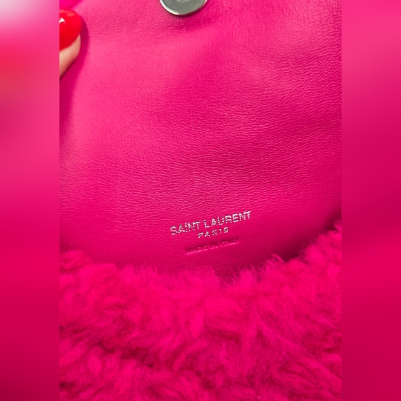 YSL Shearling puffer clutch mini - Picture 15 of 15